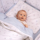 Миниатюра изображения товара Комплект постельный для малышей Perina Sleepy / КПП6.100-SL.10 (голубой)