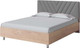 Миниатюра изображения товара Двуспальная кровать Proson Ora 160x200 (бунратти/Monopoly британский серый 996)