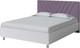 Миниатюра изображения товара Односпальная кровать Proson Ora 90x200 (белый/Ultra сливовый)