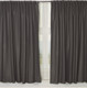 Миниатюра изображения товара Комплект штор Mio Tesoro Канвас 200x250 (2шт, темно-серый)