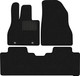 Миниатюра изображения товара Комплект ковриков для авто Alicosta 2102_1_PR-6 для BYD Song L I SUV 2023-н.в. (ворс, черный)