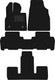 Миниатюра изображения товара Комплект ковриков для авто Alicosta 2570_1_PR-6 для BYD Tang II SUV 2022-н.в.+3 ряд (ворс, черный)