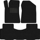 Миниатюра изображения товара Комплект ковриков для авто Alicosta 2587_1_PR-6 для Changan CS 85 I купе 2018-н.в. (ворс, черный)