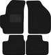 Миниатюра изображения товара Комплект ковриков для авто Alicosta 0309_1_PR-6 для Daewoo Matiz II 2000-2015 (ворс, черный)
