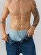 Миниатюра изображения товара Трусы мужские Mark Formelle 411155 (р.102-112, узор на серо-голубом/декор)