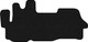 Миниатюра изображения товара Комплект ковриков для авто Alicosta 3003_1_PR-6 для Fiat Ducato автобус 2014-н.в. (ворс, черный)