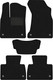 Миниатюра изображения товара Комплект ковриков для авто Alicosta 3043_1_PR-6 для Hongqi HS7 I SUV 2018-н.в. (ворс, черный)