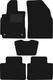 Миниатюра изображения товара Комплект ковриков для авто Alicosta 2613_1_PR-6 для Chevrolet Monza IV седан 2022-н.в. (ворс, черный)