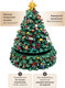 Миниатюра изображения товара Елка декоративная Elan Gallery Рождественская ель / 509040