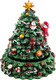 Миниатюра изображения товара Елка декоративная Elan Gallery Рождественская ель с Дедом Морозом / 509041