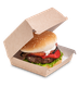 Миниатюра изображения товара Набор коробок упаковочных для еды OSQ Burger M 100/115x100/115x60 (300шт)