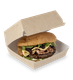 Миниатюра изображения товара Набор коробок упаковочных для еды OSQ Burger L 123/140x123/140x70 (240шт)