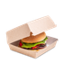 Миниатюра изображения товара Набор коробок упаковочных для еды OSQ Burger L 123/140x123/140x70 (240шт)