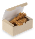 Миниатюра изображения товара Набор коробок упаковочных для еды OSQ Fast Food Box S 115x75x45 (600шт)