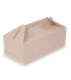 Миниатюра изображения товара Набор коробок упаковочных для еды OSQ Box With Handle 290x143x98 (200шт)