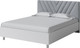Миниатюра изображения товара Односпальная кровать Proson Ora 90x200 (белый/Selfie серый)