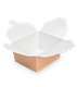 Миниатюра изображения товара Набор коробок упаковочных для еды OSQ Fold Box 900 115/151x132/166x53 (240шт)