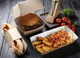 Миниатюра изображения товара Набор коробок упаковочных для еды OSQ Sandwich 60 126x126x61 (400шт)