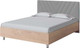Миниатюра изображения товара Полуторная кровать Proson Ora 140x200 (бунратти/Selfie серебристый)