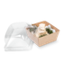 Миниатюра изображения товара Набор коробок упаковочных для еды OSQ SmartPack 300 box 86/86x40 (300шт)