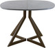 Миниатюра изображения товара Обеденный стол AMC Elite Е20(900) D7 (коричневый/бетон чикаго светло-серый)