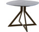 Миниатюра изображения товара Обеденный стол AMC Elite Е20(900) D7 (коричневый/бетон чикаго светло-серый)