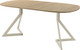 Миниатюра изображения товара Обеденный стол AMC Elite Е20(900) D7 (бежевый/дуб небраска натур)