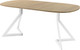 Миниатюра изображения товара Обеденный стол AMC Elite Е20(900) D7 (белый/дуб небраска натур)