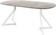 Миниатюра изображения товара Обеденный стол AMC Elite Е20(900) D7 (белый/дуб уайт-ривер песочно-бежевый)