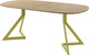 Миниатюра изображения товара Обеденный стол AMC Elite Е20(900) D7 (золото/дуб небраска натур)