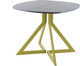 Миниатюра изображения товара Обеденный стол AMC Elite Е20(900) D7 (золото/бетон чикаго светло-серый)