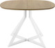 Миниатюра изображения товара Обеденный стол AMC Elite Е20(800) D7 (белый/дуб небраска натур)