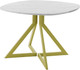 Миниатюра изображения товара Обеденный стол AMC Elite Е20(800) D7 (золото/мрамор кристалл)