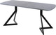 Миниатюра изображения товара Обеденный стол AMC Elite Е20(1200) D2 (черный/бетон чикаго светло-серый)