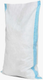 Миниатюра изображения товара Мешок хозяйственный No Brand полипропиленовый 50x90см / ММ-100 (100шт, белый/синие полосы)