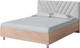 Миниатюра изображения товара Полуторная кровать Proson Ora 120x200 (бунратти/Teddy 302 жемчужный)