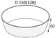 Миниатюра изображения товара Набор одноразовых контейнеров OSQ Round Bowl 750 White (270шт)