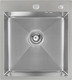 Миниатюра изображения товара Мойка кухонная Basic CL DS Decor 45x50  (сатин, коландер, дозатор)
