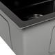 Миниатюра изображения товара Мойка кухонная Basic CL DS Decor 60x50 (черный, коландер, дозатор)