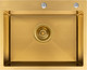 Миниатюра изображения товара Мойка кухонная Basic CL DS Decor 60x50 (золото, коландер, дозатор)