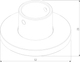 Миниатюра изображения товара Крепление для трекового светильника Elektrostandard Mini Magnetic Round 85203/00