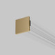 Миниатюра изображения товара Заглушка для шинопровода Elektrostandard Brass Line 85230/00 (2шт, латунь)