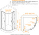 Миниатюра изображения товара Душевой уголок RGW CL-56 / 06095699-31