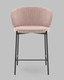 Миниатюра изображения товара Стул барный Stool Group Тисдейл / LV-115-S390-01 (букле розово-персиковый)