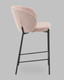 Миниатюра изображения товара Стул барный Stool Group Тисдейл / LV-115-S390-01 (букле розово-персиковый)