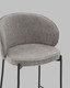 Миниатюра изображения товара Стул барный Stool Group Тисдейл / LV-115-S960-01 (букле серый)