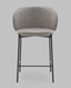 Миниатюра изображения товара Стул барный Stool Group Тисдейл / LV-115-S960-01 (букле серый)