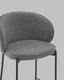 Миниатюра изображения товара Стул барный Stool Group Тисдейл / LV-115-S995-01 (букле темно-серый)