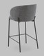 Миниатюра изображения товара Стул барный Stool Group Тисдейл / LV-115-S995-01 (букле темно-серый)