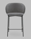 Миниатюра изображения товара Стул барный Stool Group Тисдейл / LV-115-S995-01 (букле темно-серый)
